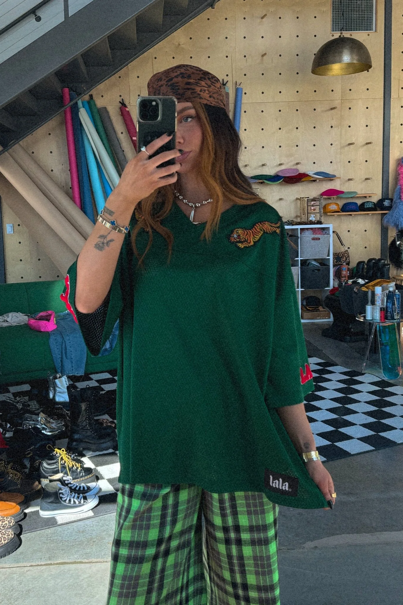 Way To Go Tiger Jersey in Forest Green
