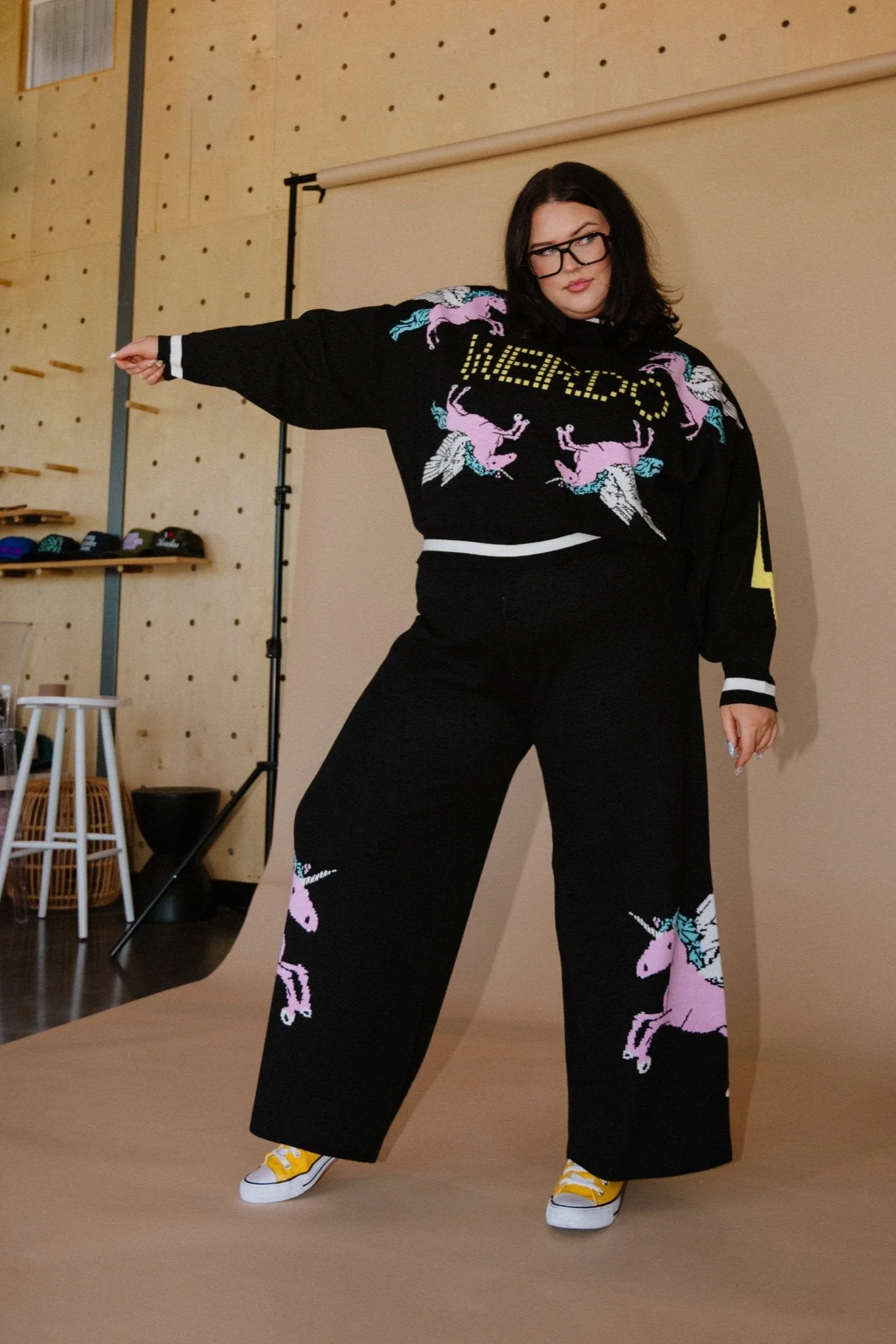 Weirdos Unite Pegasus Knit Set