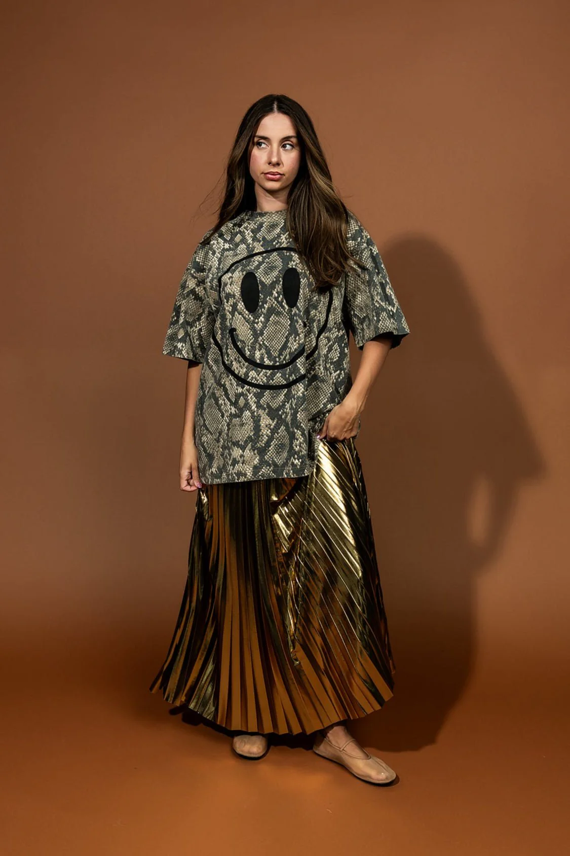 The World Needs Your Magic Oversized Rattlesnake Tee
