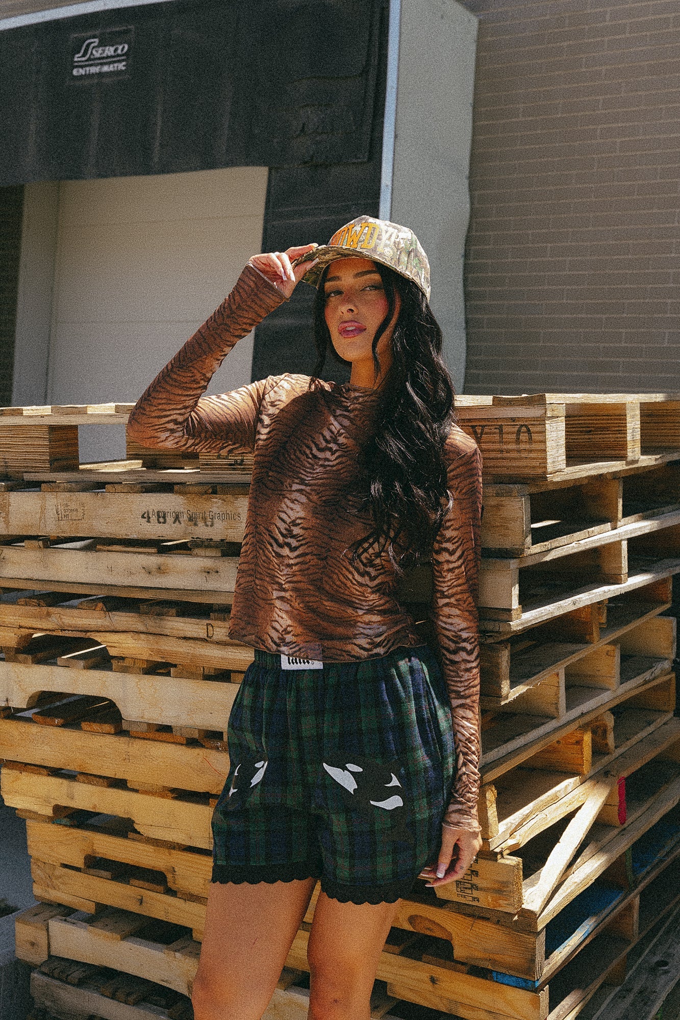 Mesh Top in Go Get 'Em Tiger
