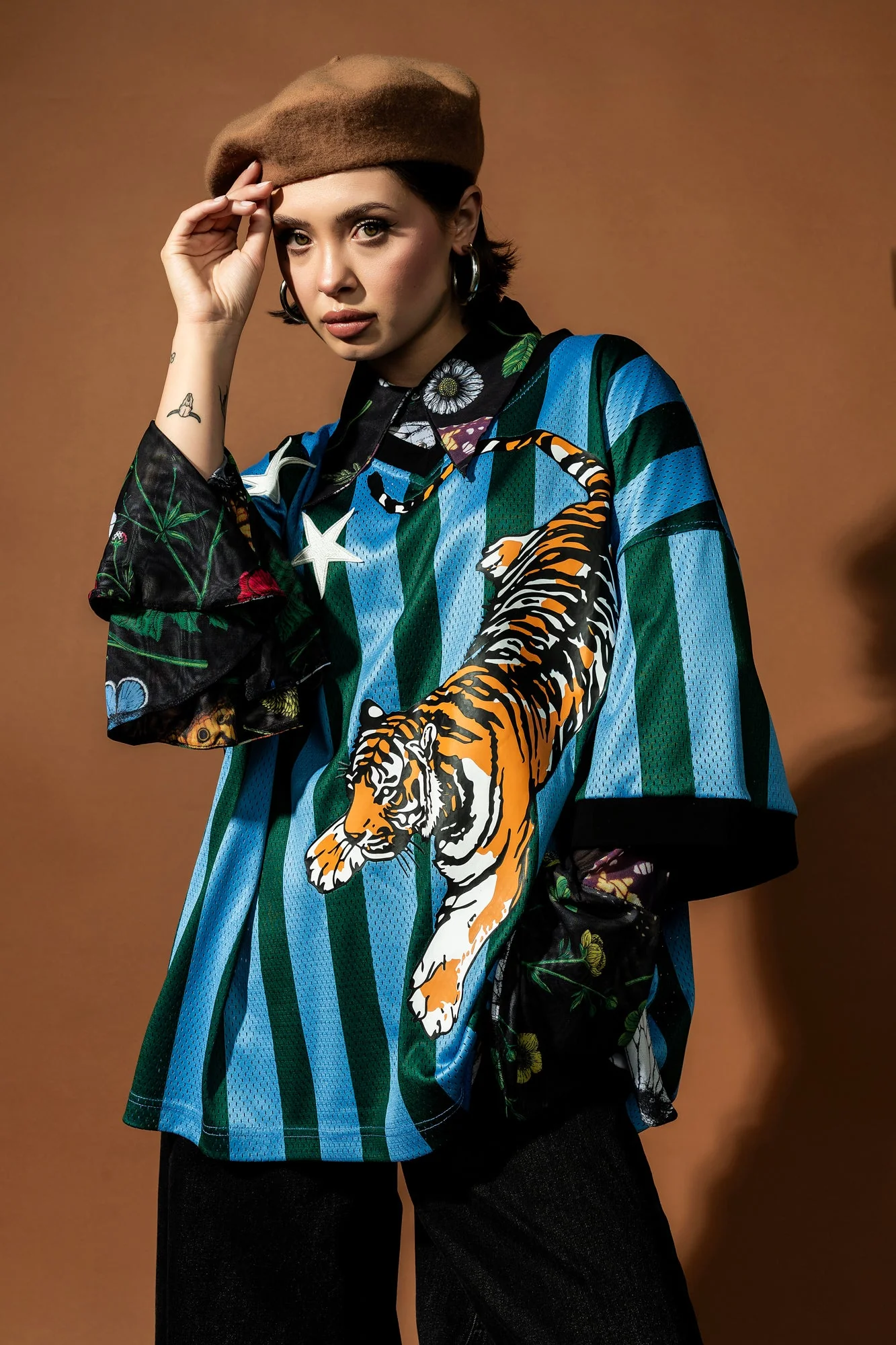 Fortune Favors the Fierce Tiger Jersey