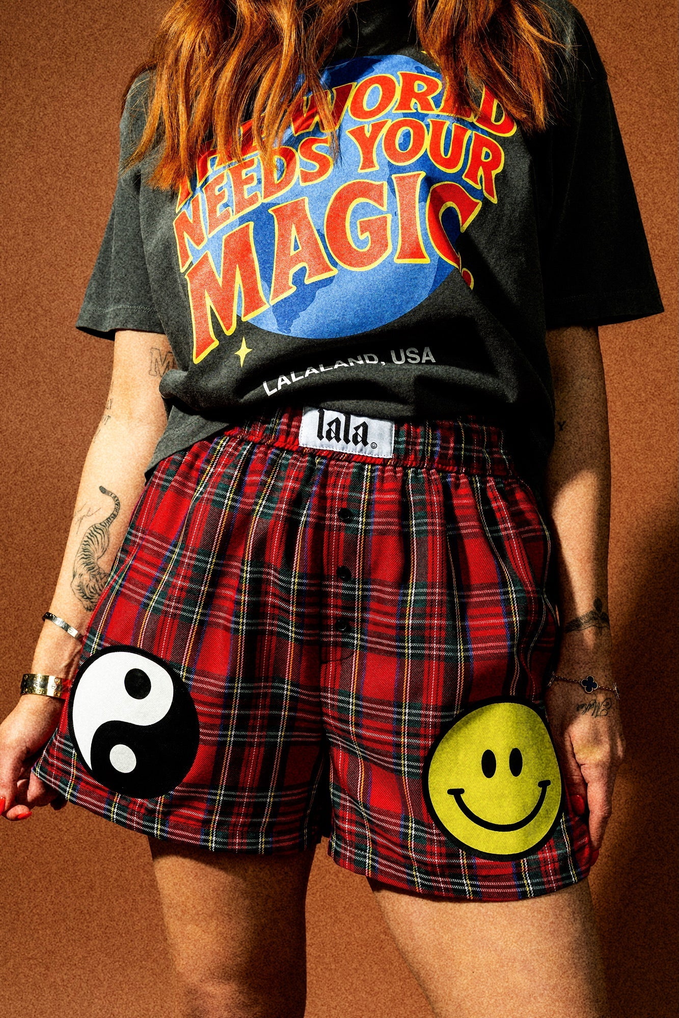 Down Bad Plaid Icon Boxer Shorts