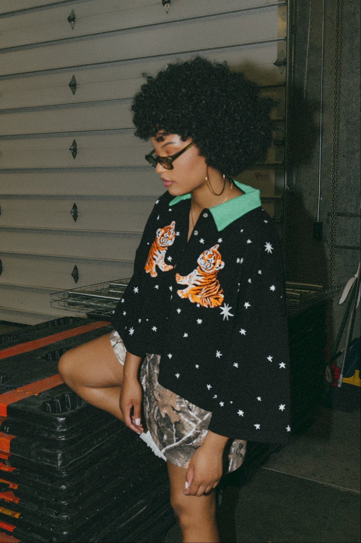 Made of Stardust Cropped Polo
