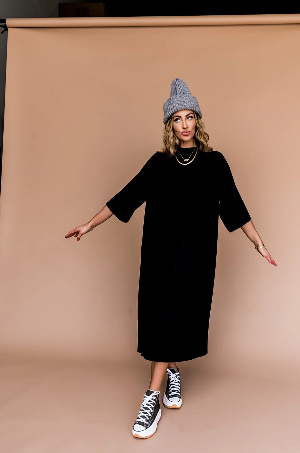 Ozzy Dress in Black