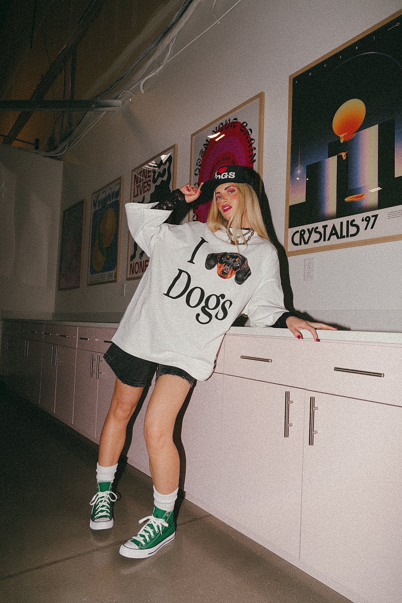 I Love Dogs Heavyweight Cotton Dream Tee