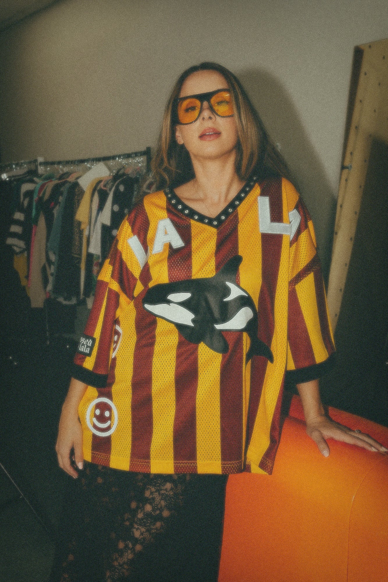 Totally Killer Orca Embellished Jersey