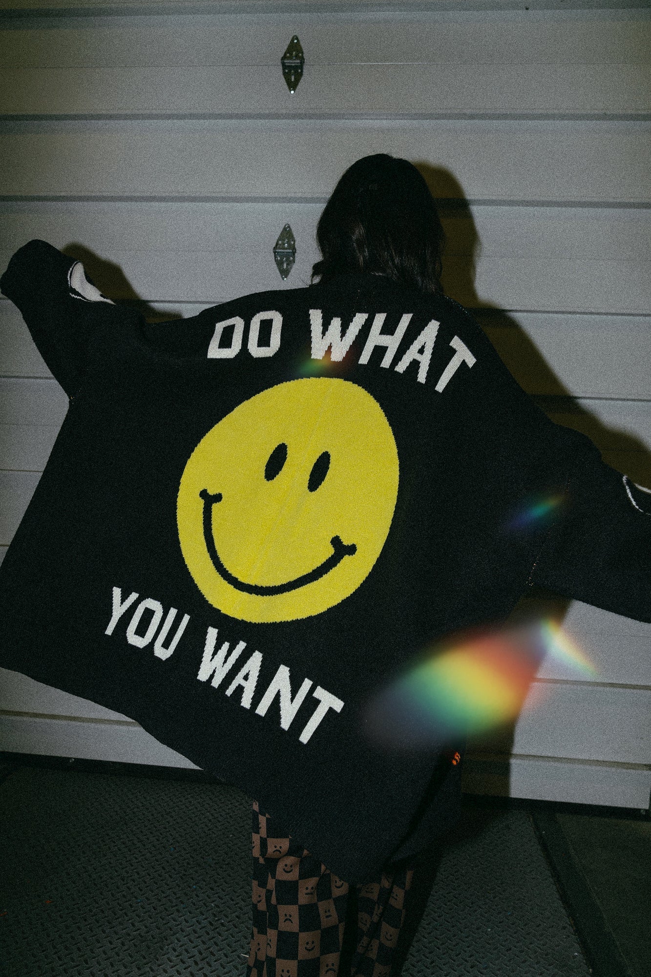 Do What You Want Oversized Cardigan