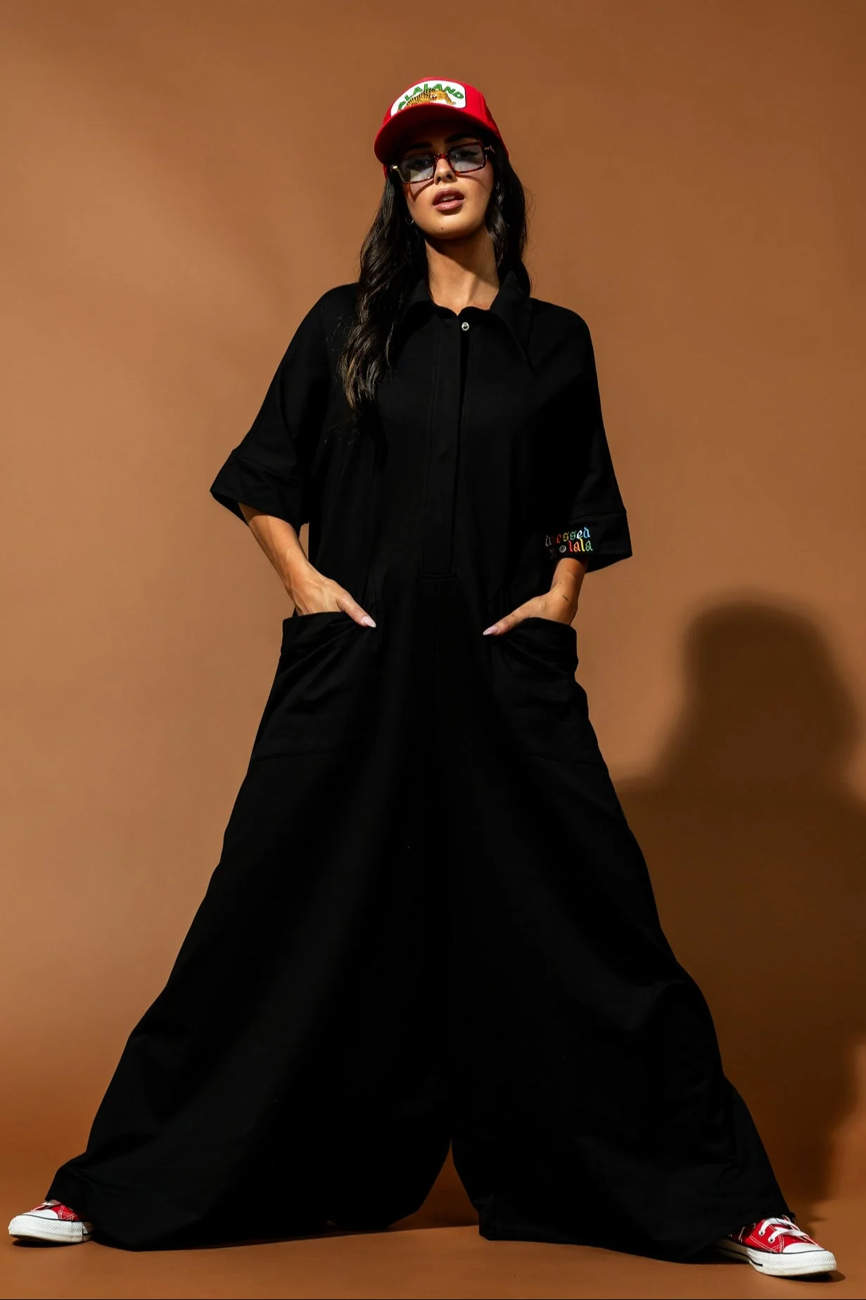 The Real Deal Oversized Wide Leg Jumpsuit