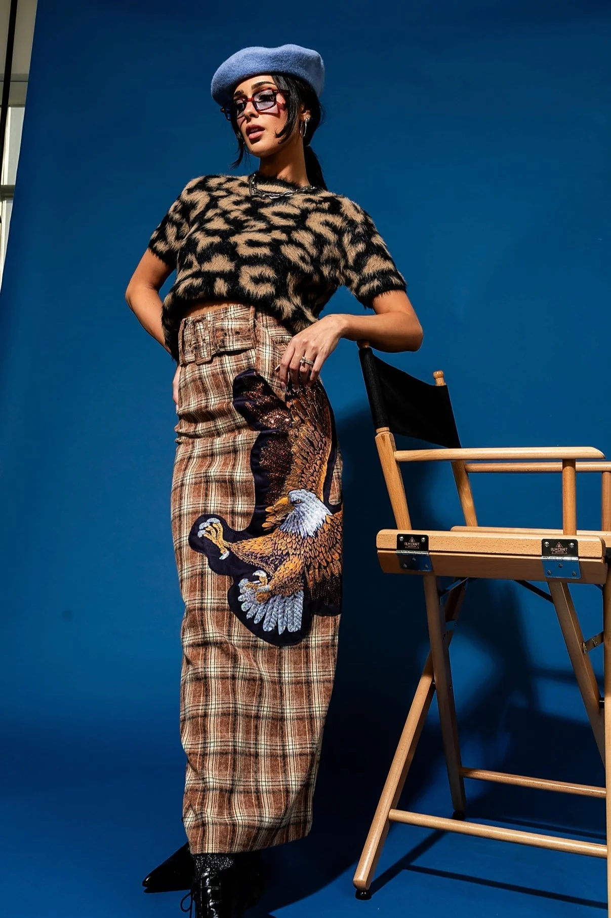 Mischief Maker Plaid Skirt in City of Angels *RESTOCKED*