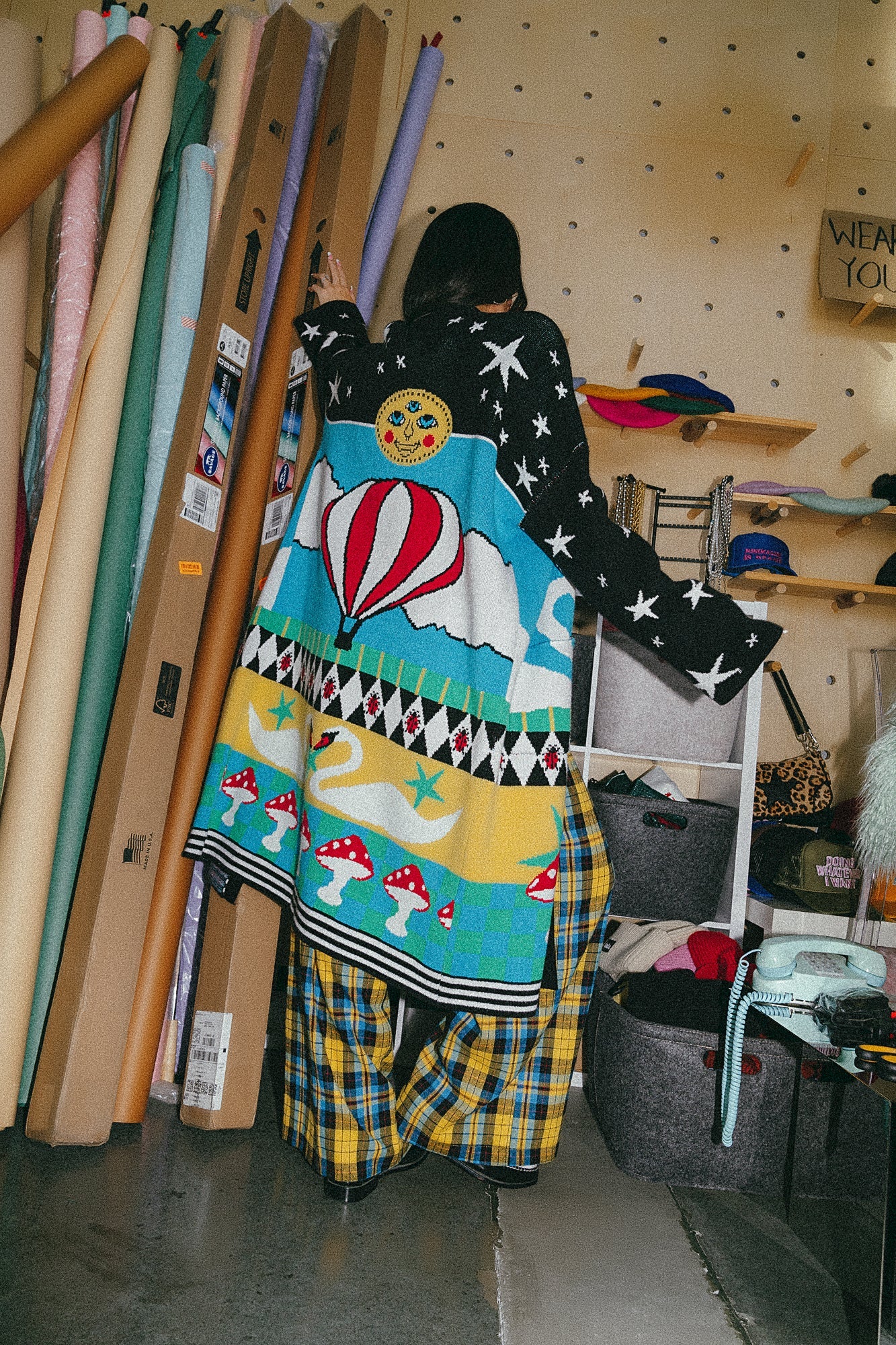 Dreamland Longline Blanket Cardigan