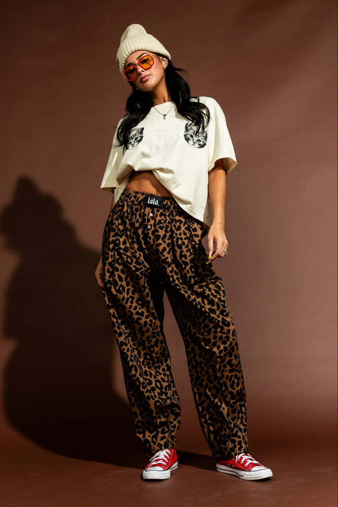 Happy Chance Barrel Leg Boxer Pants *RESTOCKED*