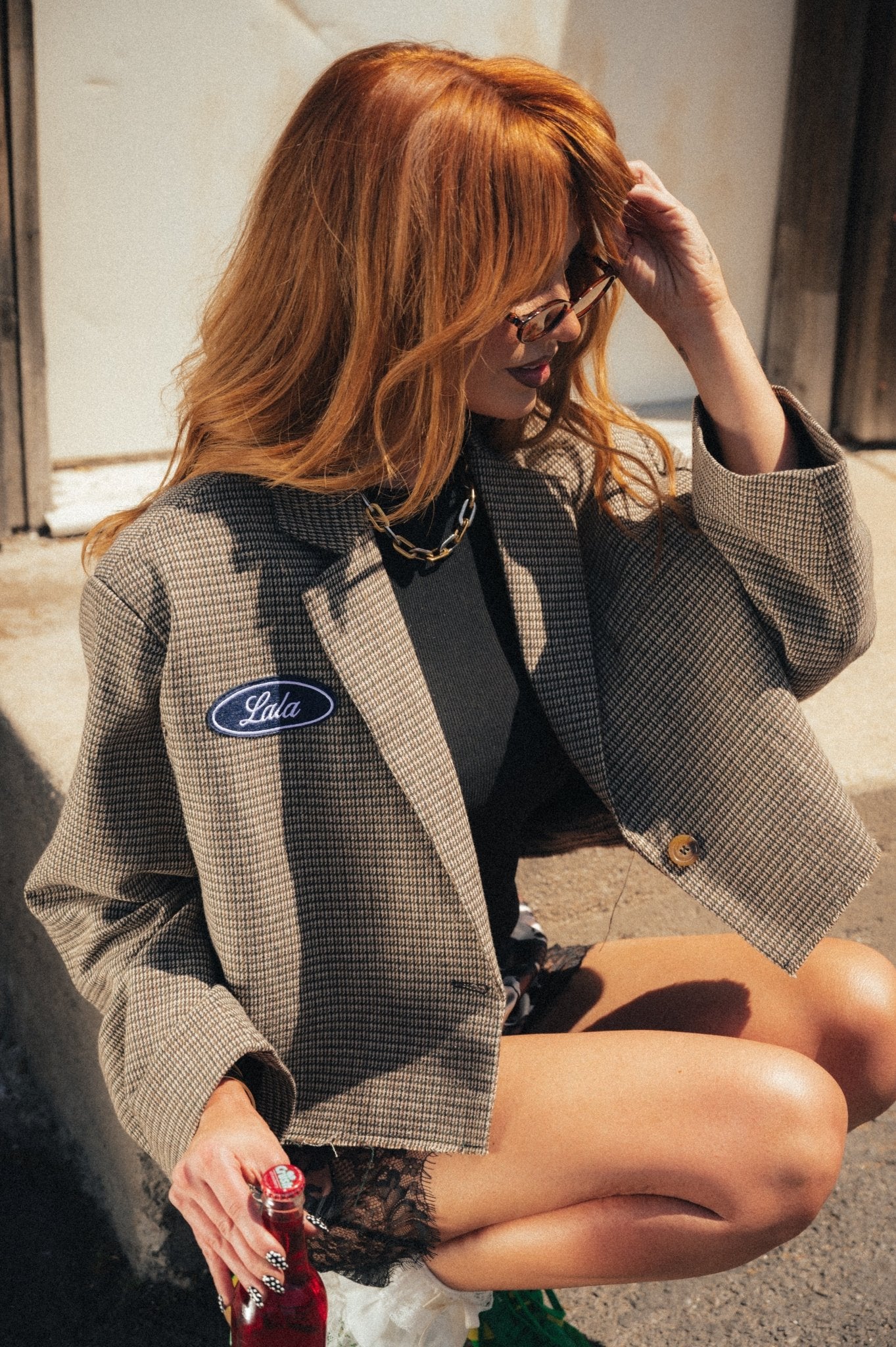 Prep School Drop Out Cropped Blazer