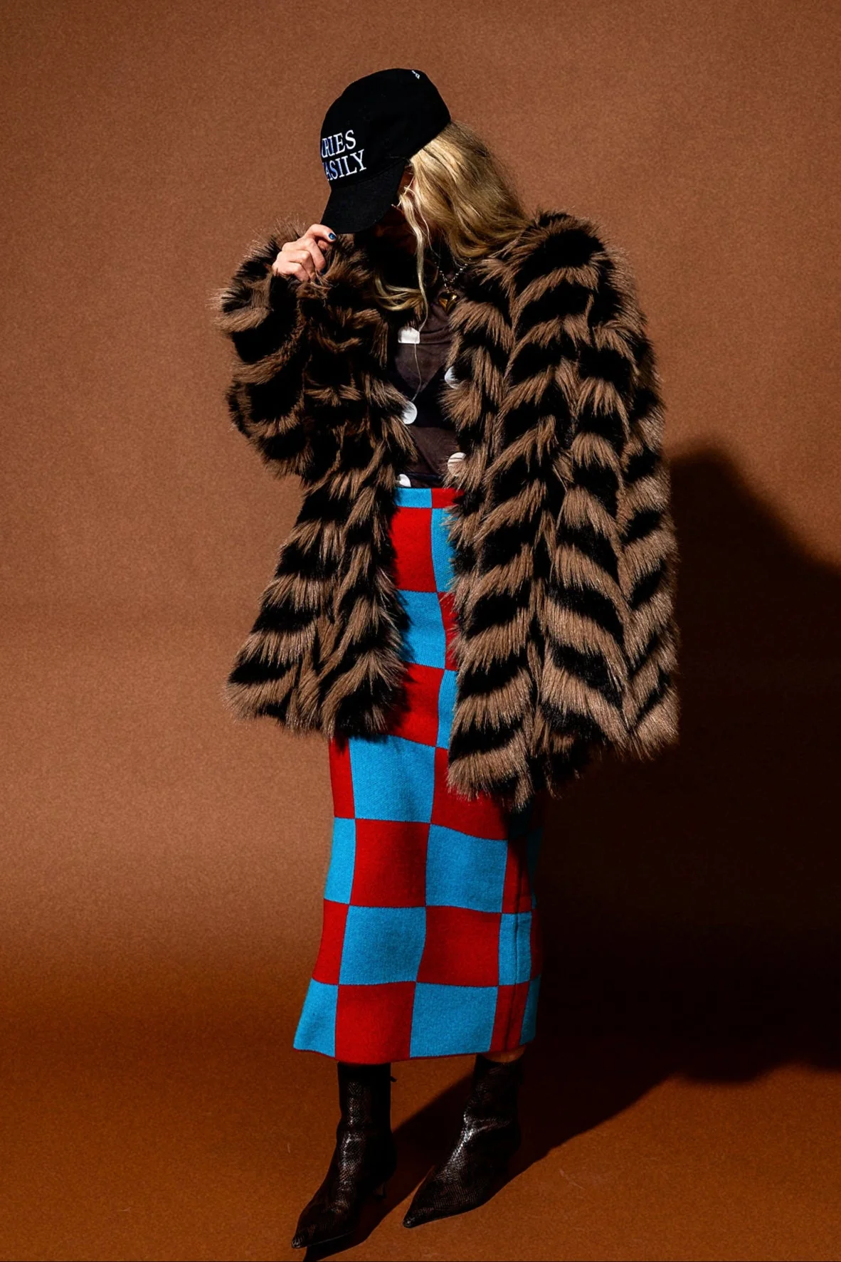 Mob Muse Oversized Faux Fur Coat