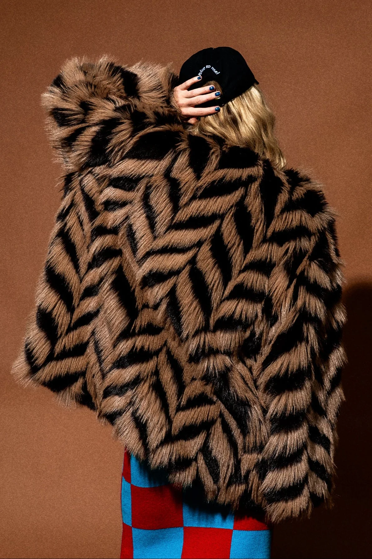 Mob Muse Oversized Faux Fur Coat
